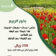 بذور نباتات الربيع